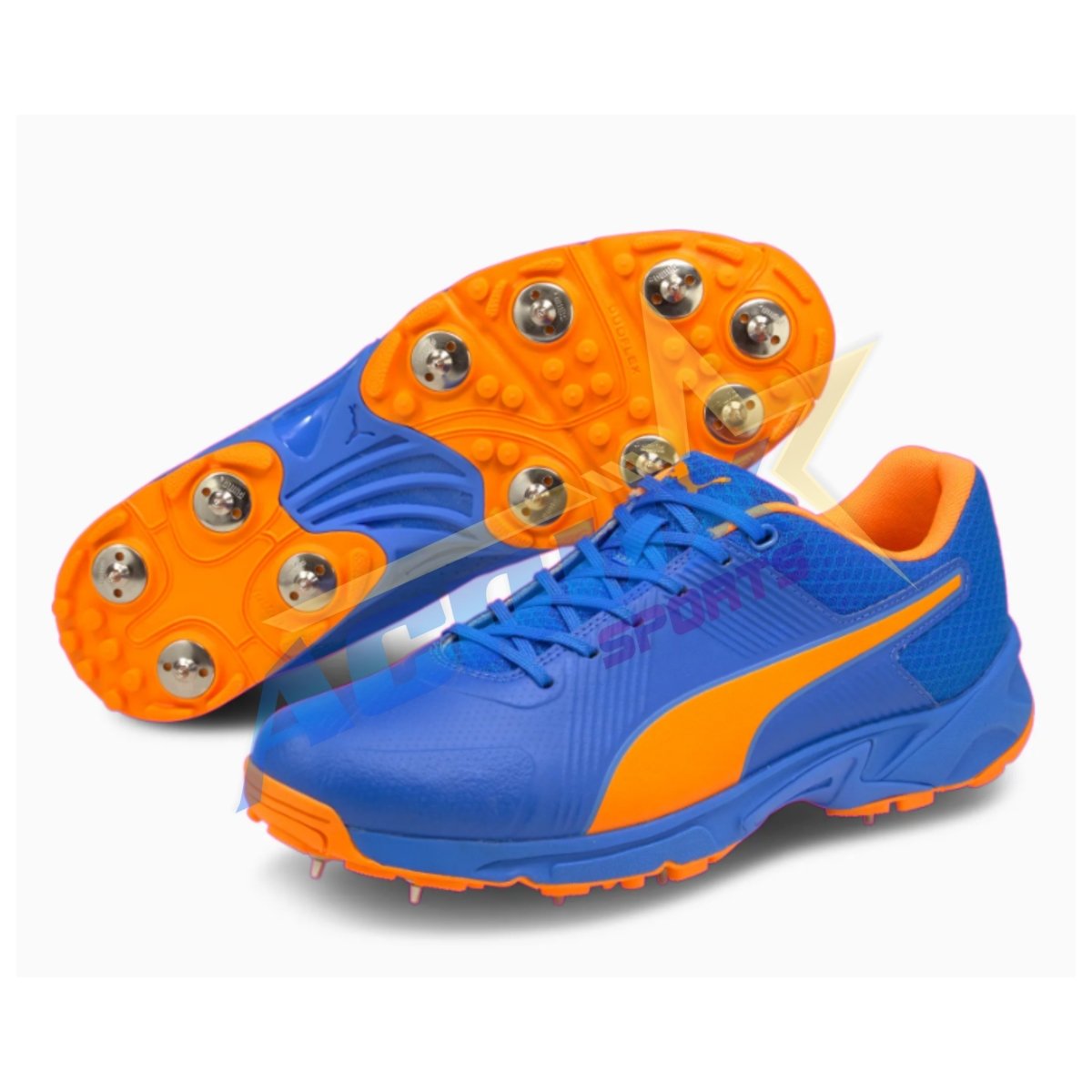 Puma One8 19.2 Cricket Shoes With Steel Spikes.