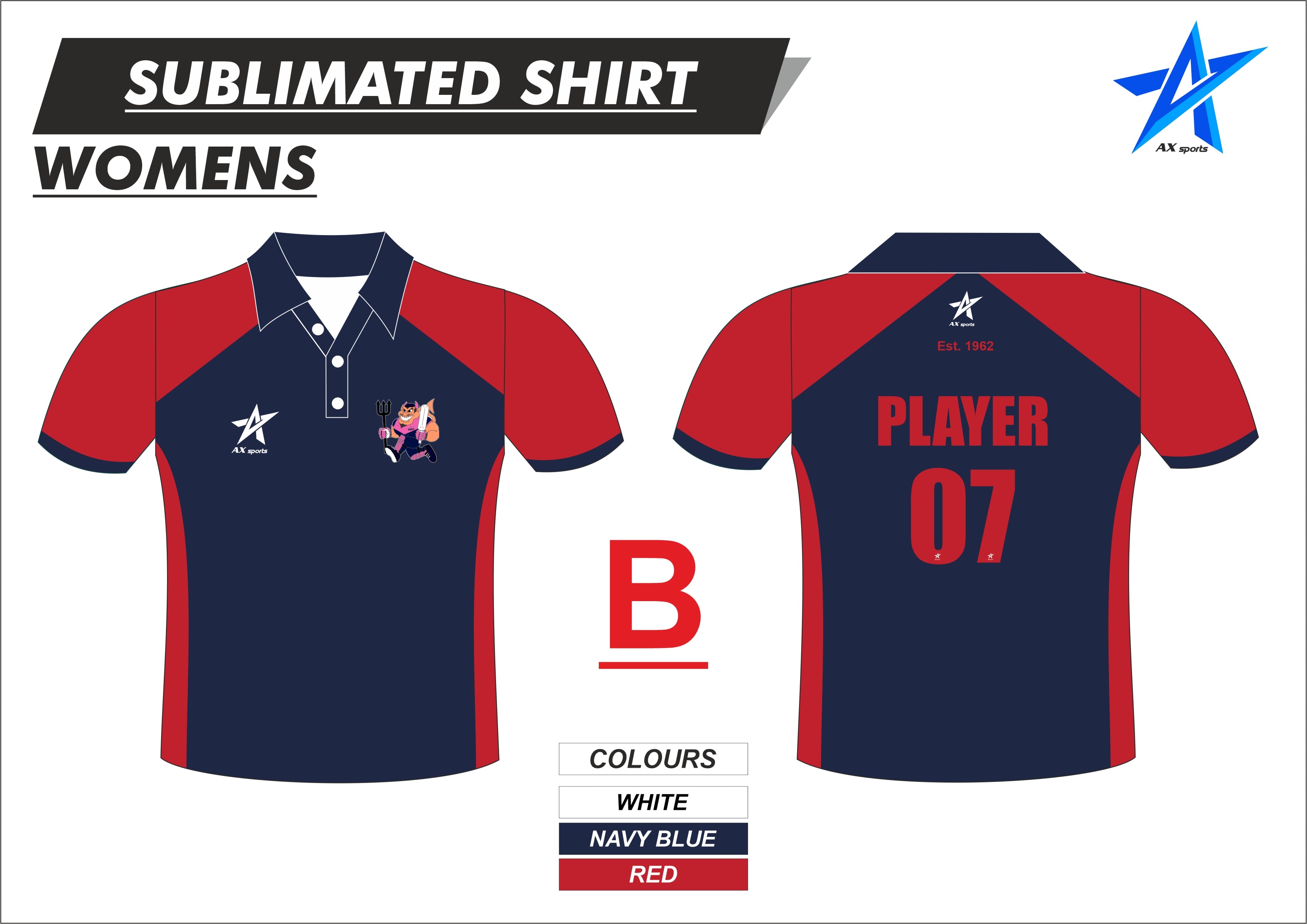 Eastern Park CC Sublimated Shirt - Womens