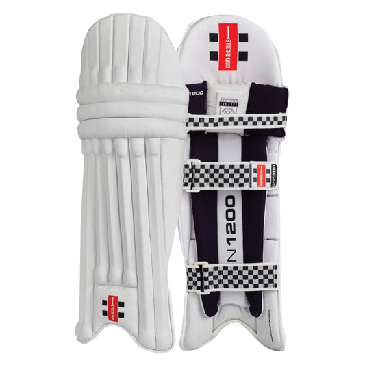 GRAY - NICOLLS 1200 CRICKET BATTING PADS - Acrux Sports