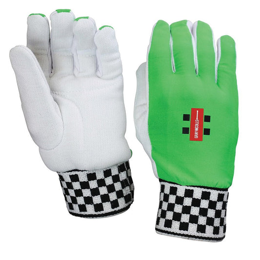 GRAY - NICOLLS COTTON PADDED INNERS WICKET KEEPING - Acrux Sports