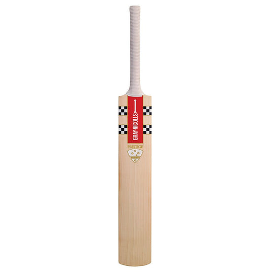 GRAY - NICOLLS PRESTIGE CRICKET BAT WITH GN 'PLAY NOW' 23 - Acrux Sports