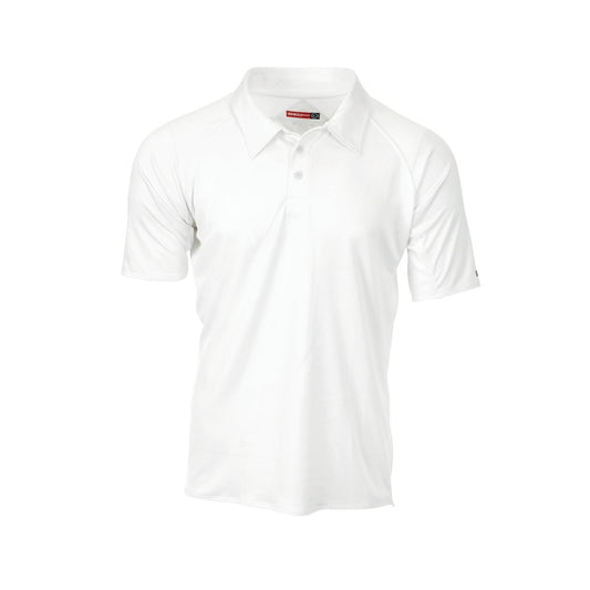 GRAY - NICOLLS SELECT SHORT SLEEVE SHIRT WHITE - Acrux Sports