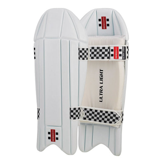 GRAY - NICOLLS ULTRA LIGHT WICKET KEEPING PADS - Acrux Sports