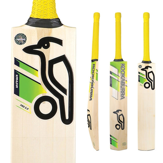 KOOKABURRA KAHUNA PRO 5.0 ENGLISH WILLOW CRICKET BAT JUNIOR - Acrux Sports