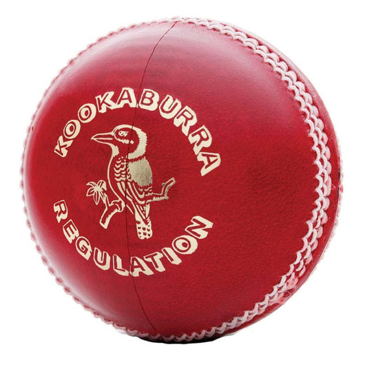 KOOKABURRA REGULATION REJECT 4 PIECE CRICKET BALLS RED - Acrux Sports