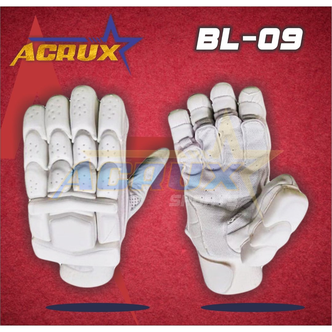 BL 09 Junior Cricket Batting Gloves Pittard Palm - Clean skin batting gloves.