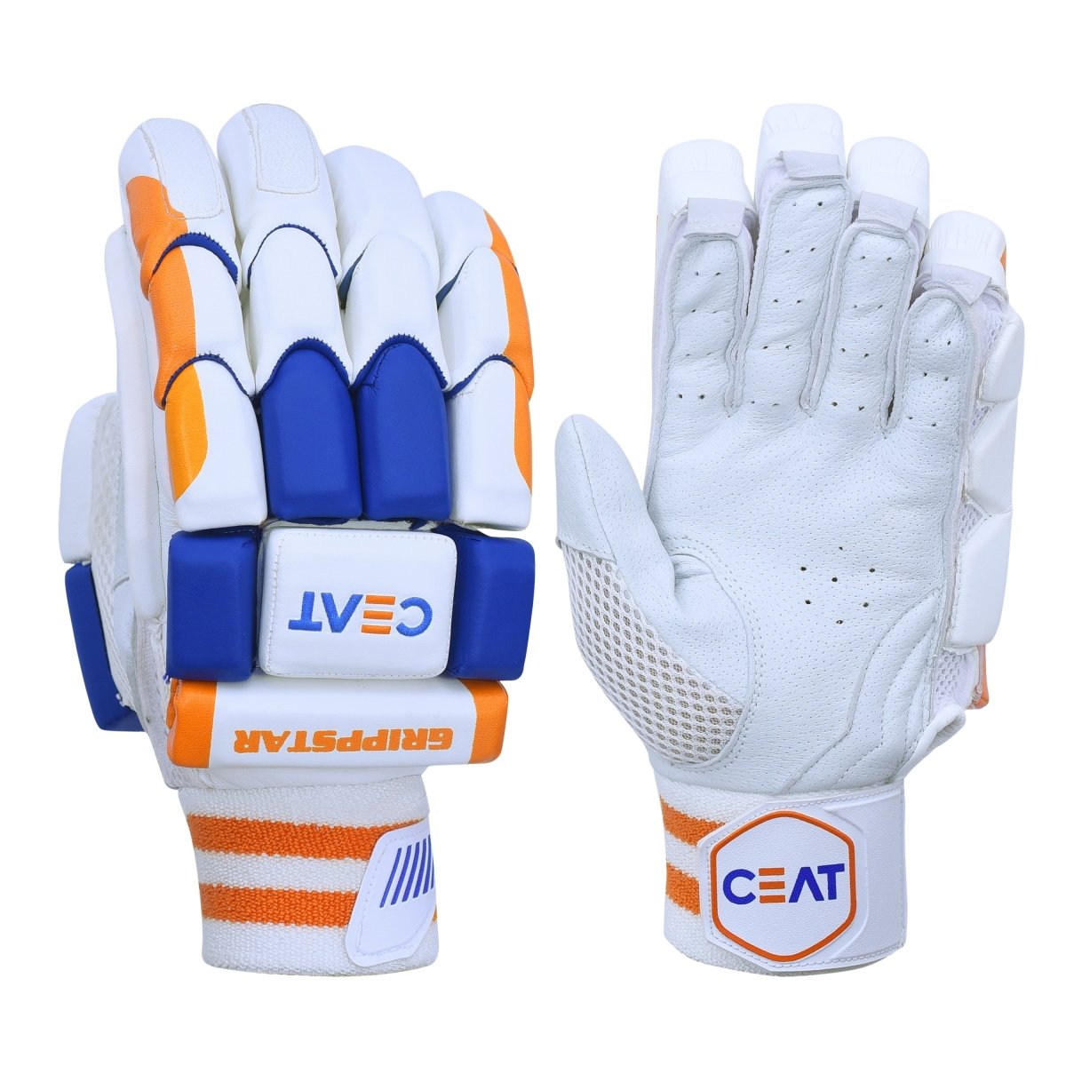 CEAT Gripp Star Cricket Batting Gloves.