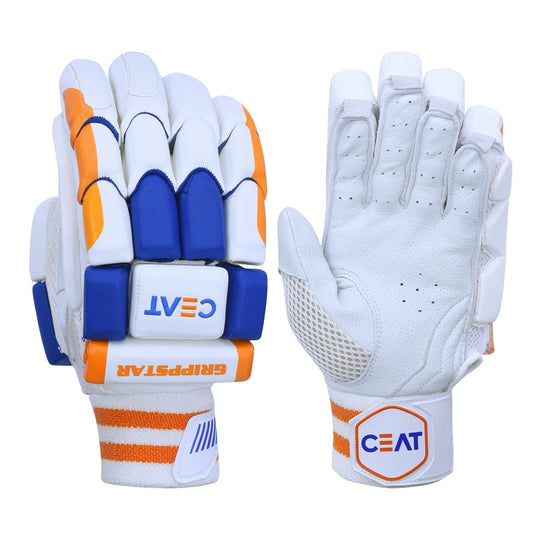 CEAT Gripp Star Cricket Batting Gloves.