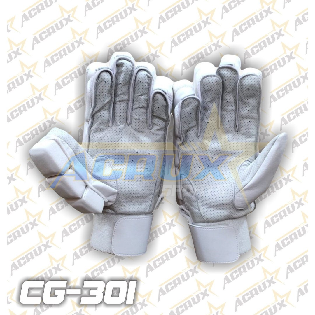 CG 301 Cricket Batting Gloves Pittard Palm - clean skin gloves.