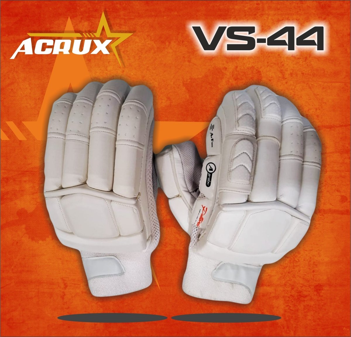 Cricket Batting Gloves SW-05 +Clean Skin Batting Pads Combo - Acrux Sports