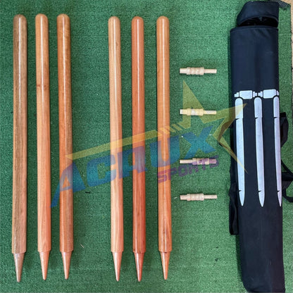 Cricket Stumps Set of 6.