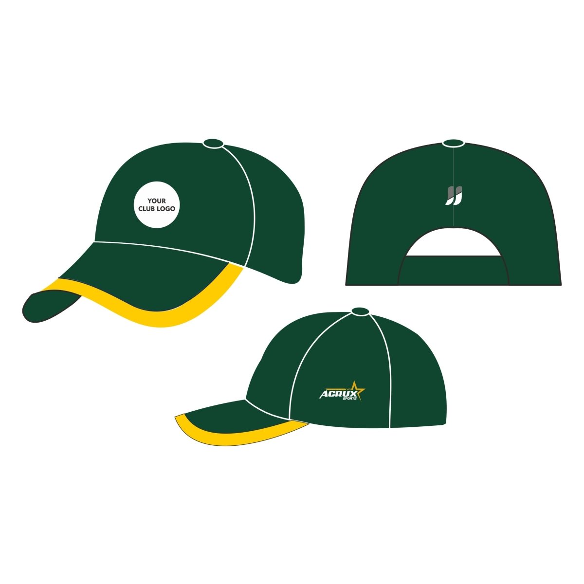 Customised Polo Caps - Acrux Sports