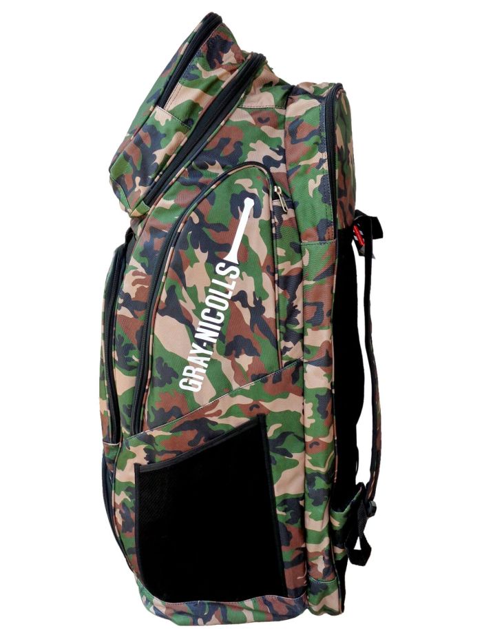 Gray Nicolls GN9 International Camo Cricket Duffle Wheelie Bag - Acrux Sports