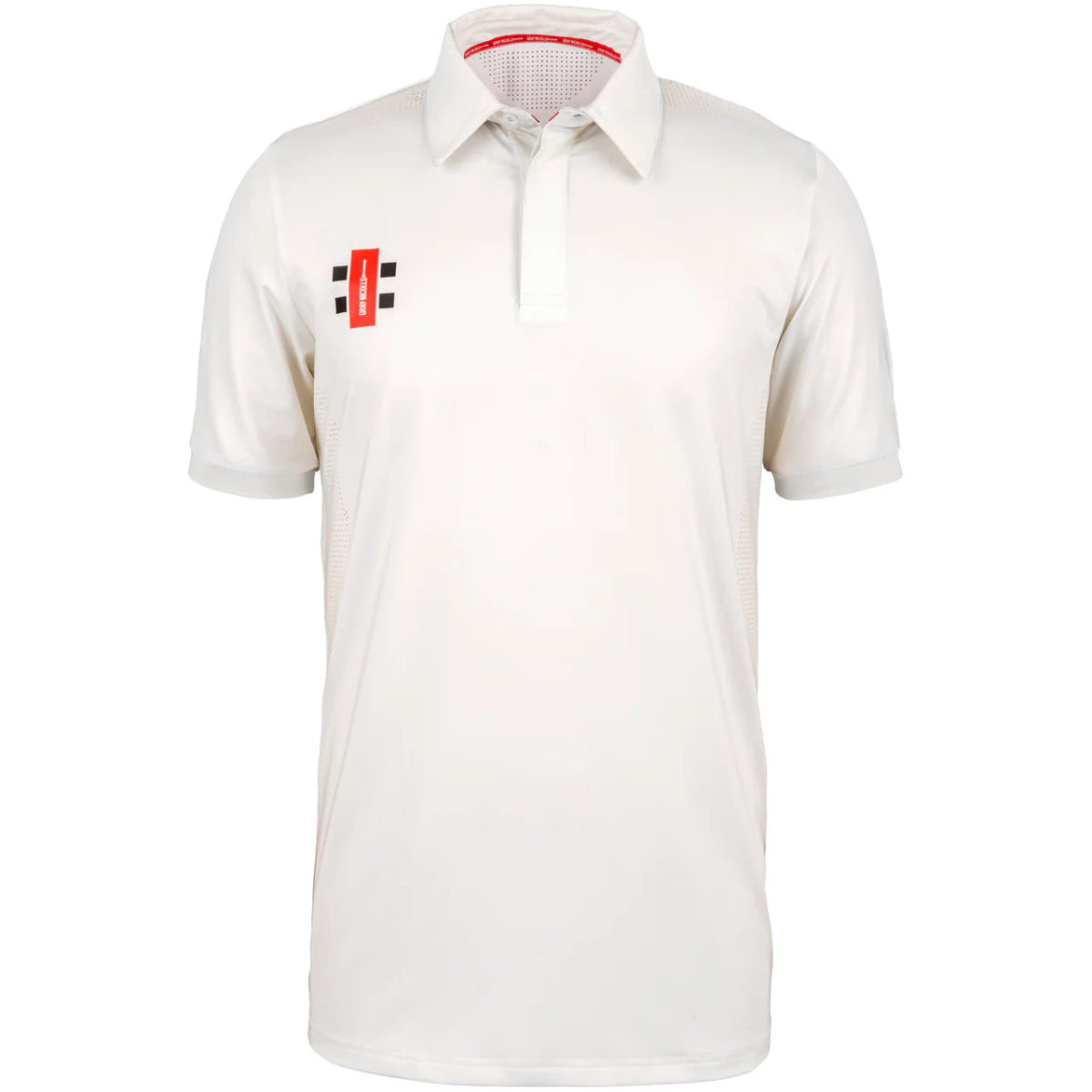 Gray Nicolls Pro Performance Short Sleeves Cricket Shirt - White