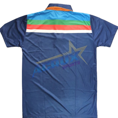 India Cricket Team Retro Supporter Jersey.