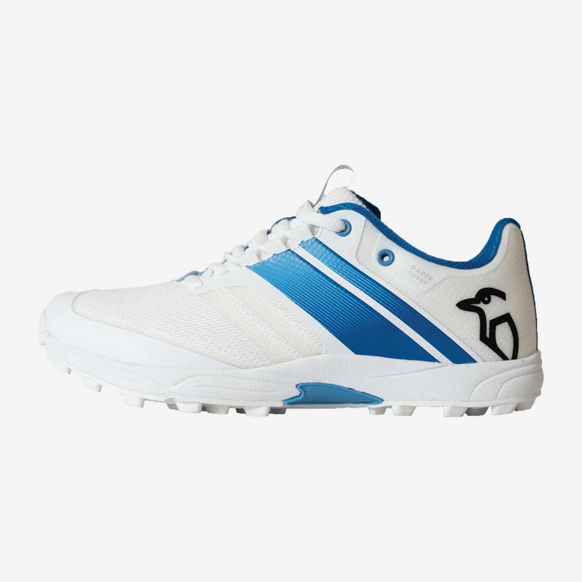 Kookaburra Pro 2.0 Rubber Cricket Shoes - White/ Blue