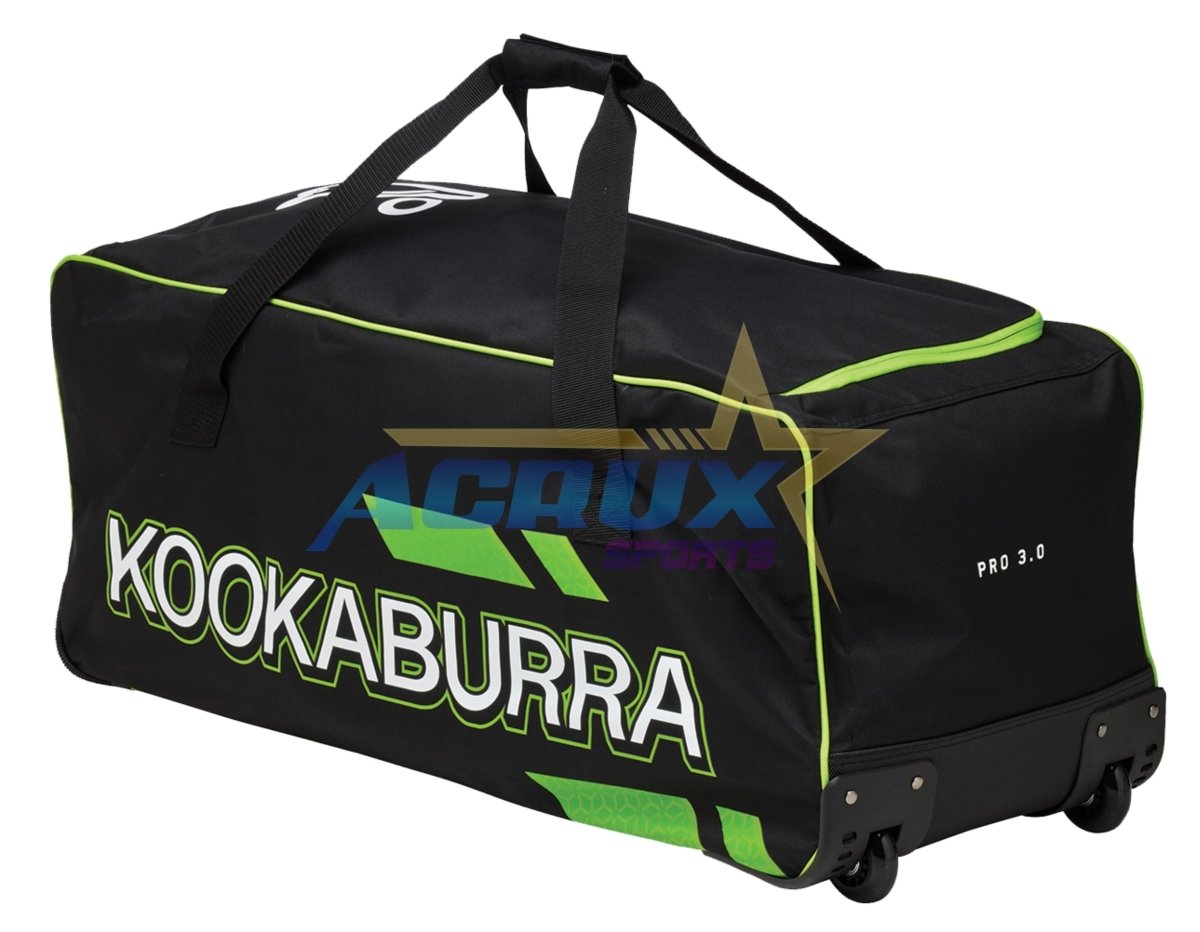 Kookaburra Pro 3.0 Cricket Wheelie Kitbag.