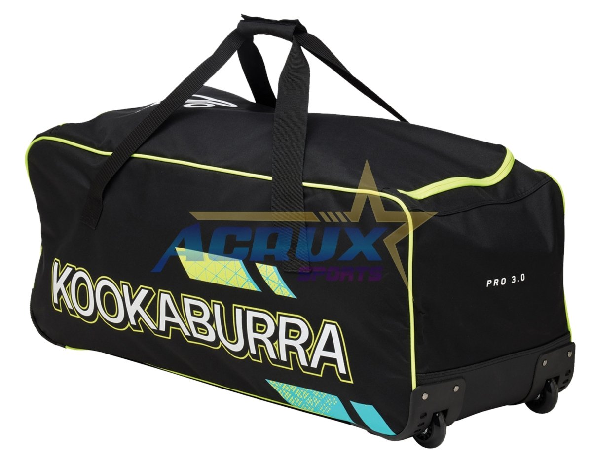 Kookaburra Pro 3.0 Cricket Wheelie Kitbag.