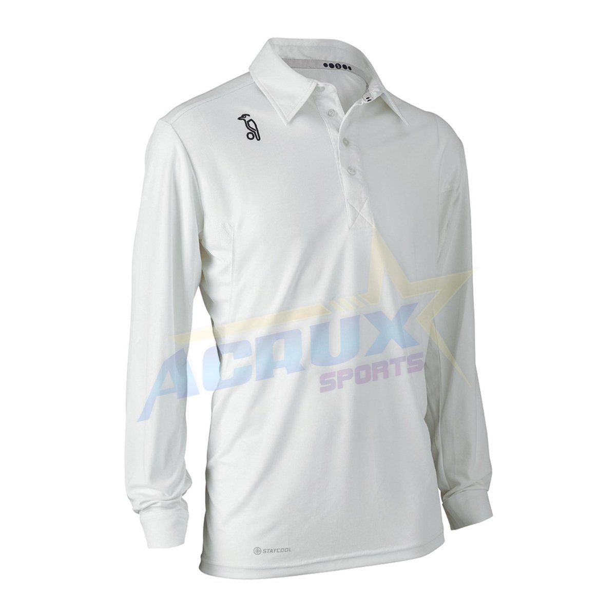 Kookaburra Pro Active Full Sleeve Cricket Shirt White