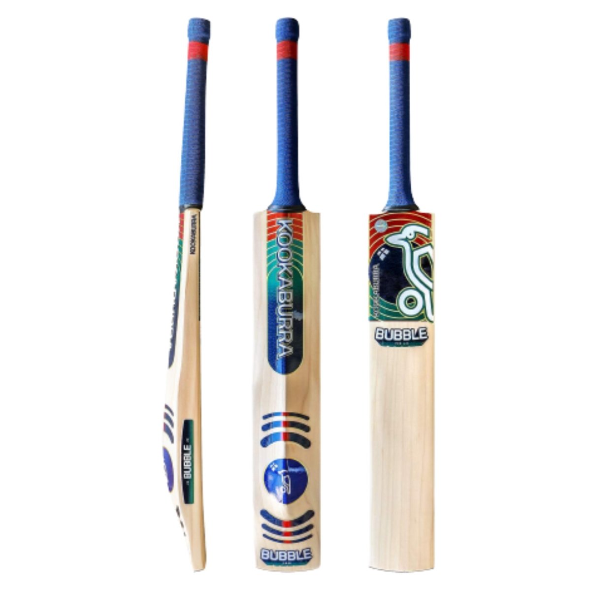 Kookaburra Retro Bubble 4.0 Junior English Willow Cricket Bat.