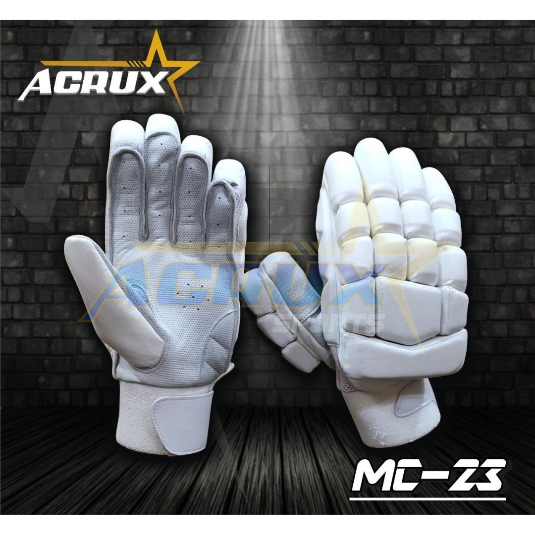 MC 23 Top Range Cricket Batting Gloves Pittard Palm.