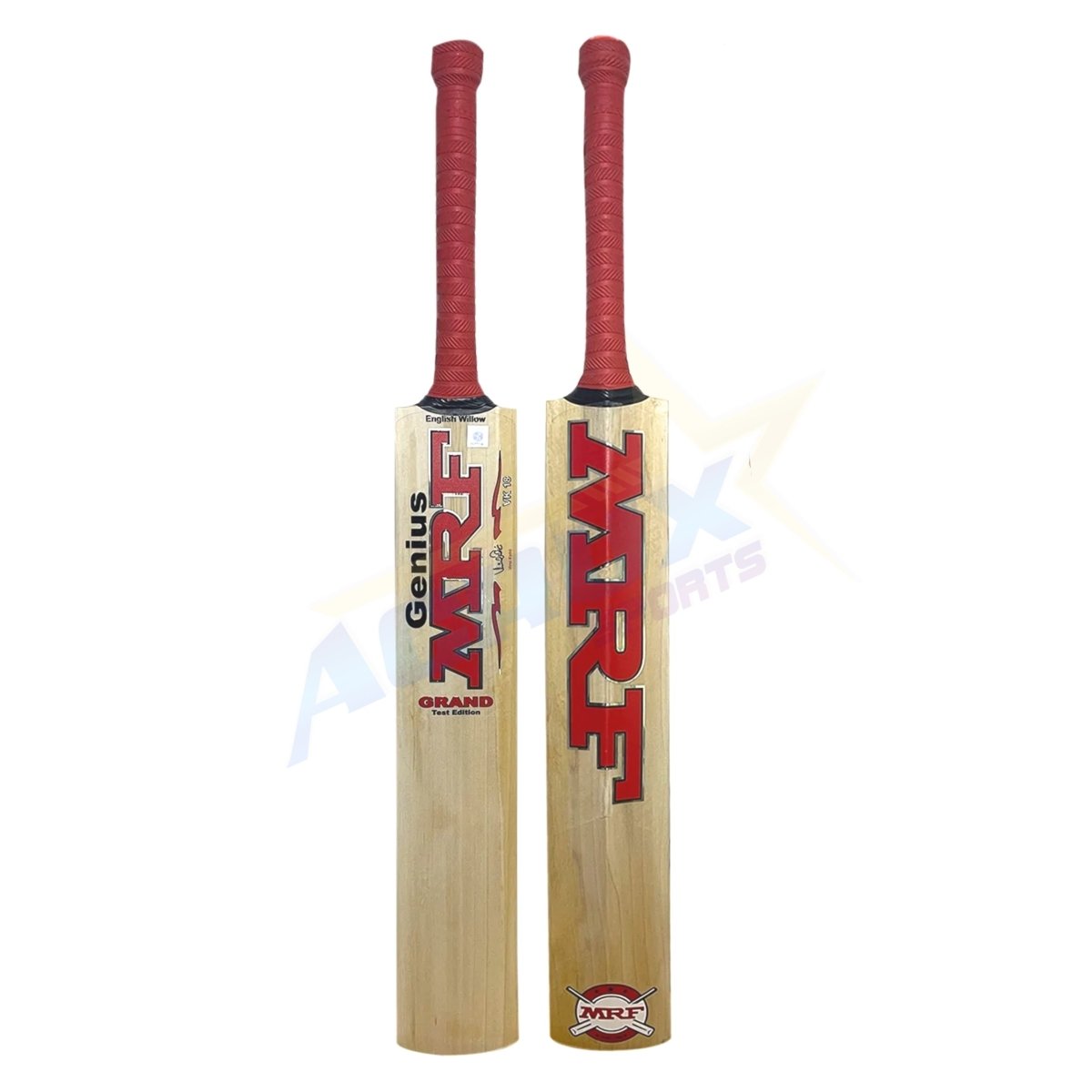 MRF Genius Grand Test Edition English Willow Cricket Bat - Acrux Sports