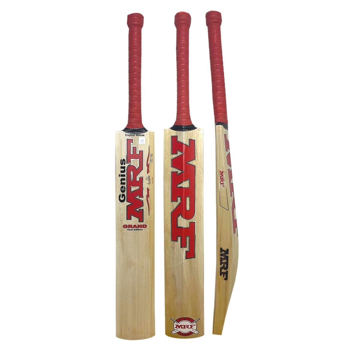 MRF Genius Grand Test Edition English Willow Cricket Bat - Acrux Sports