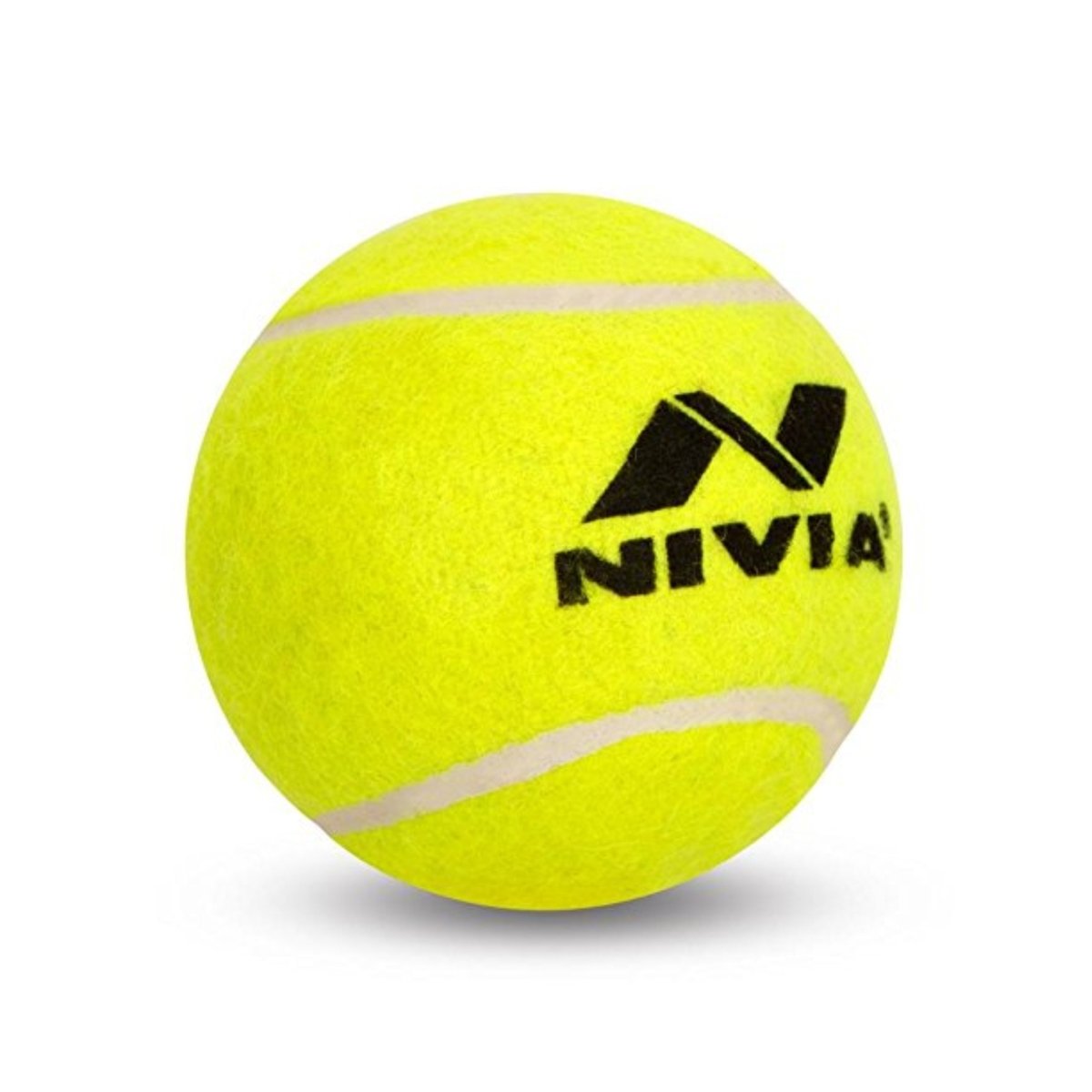 Nivia Tennis Cricket Ball Green Colour Pack of 6.
