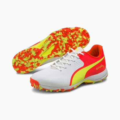 Puma One8 Rubber Red Blast - Yellow White.