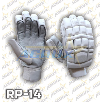 RP 14 Top Range Cricket Batting Gloves Pittard Palm.