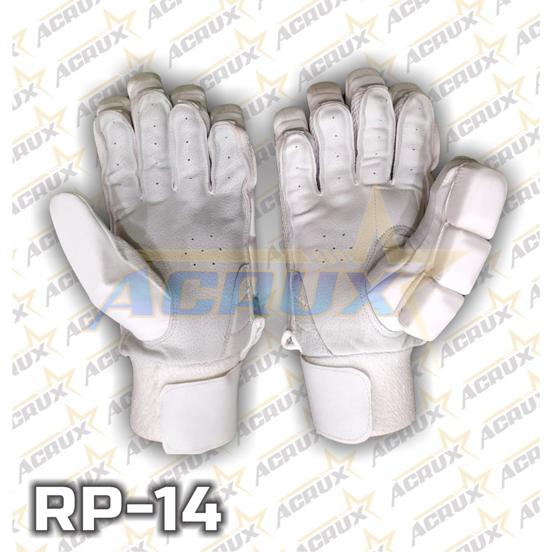 RP 14 Top Range Junior Cricket Batting Gloves Pittard Palm.