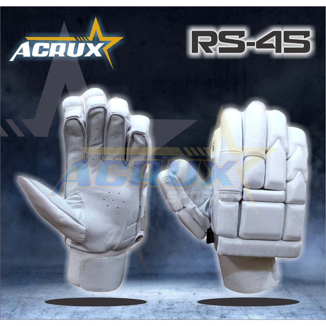 RS 45 Fusion Style Cricket Batting Gloves Pittard Palm.
