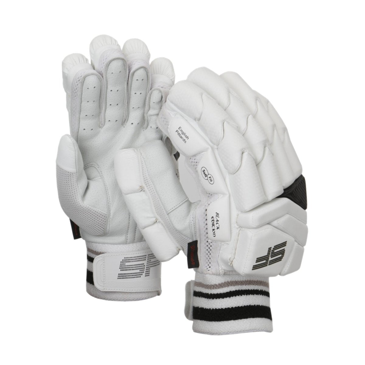 SF Black Edition Cricket Batting Gloves - Acrux Sports