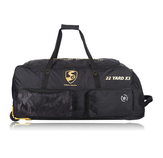 SG 22 Yard X3 Cricket Wheelie Kit Bag - Acrux Sports