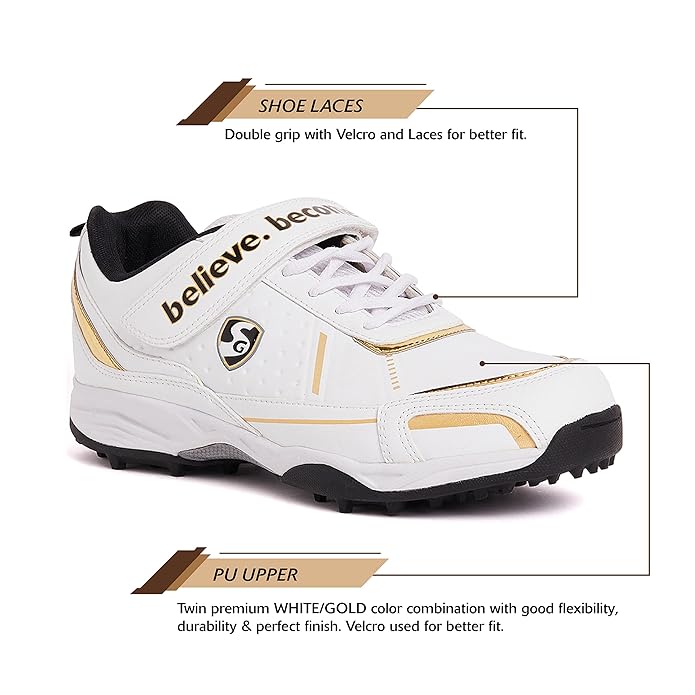 SG Century 5.0 Rubber Cricket Shoes