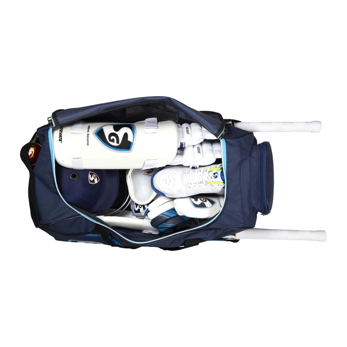 SG Combopak 1.0 Cricket Wheelie Kit Bag - Acrux Sports