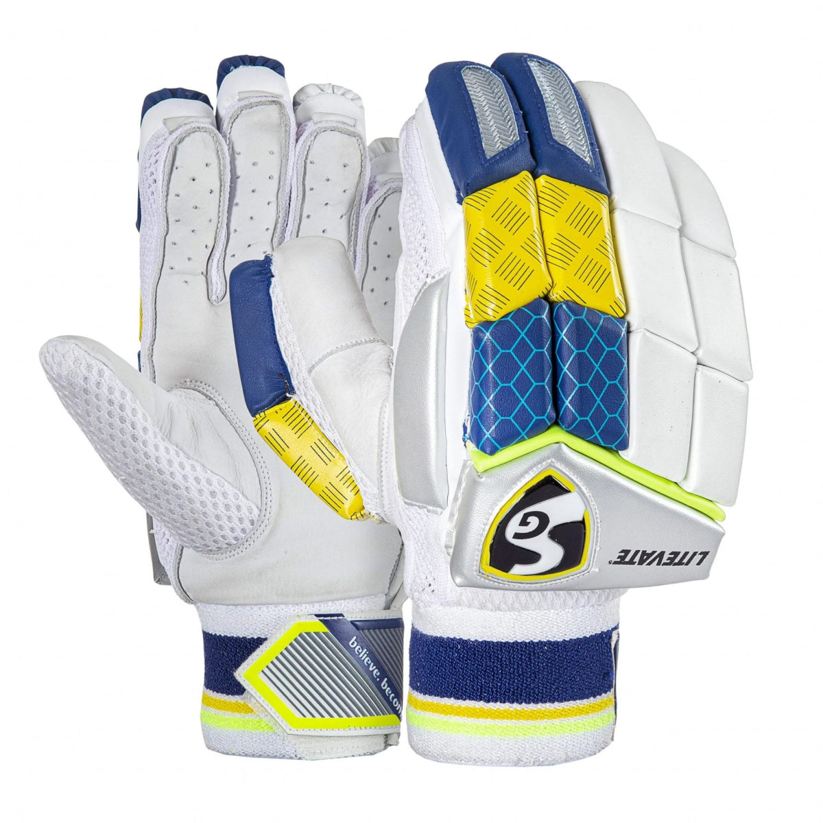 SG Litevate Cricket Batting Gloves - Acrux Sports