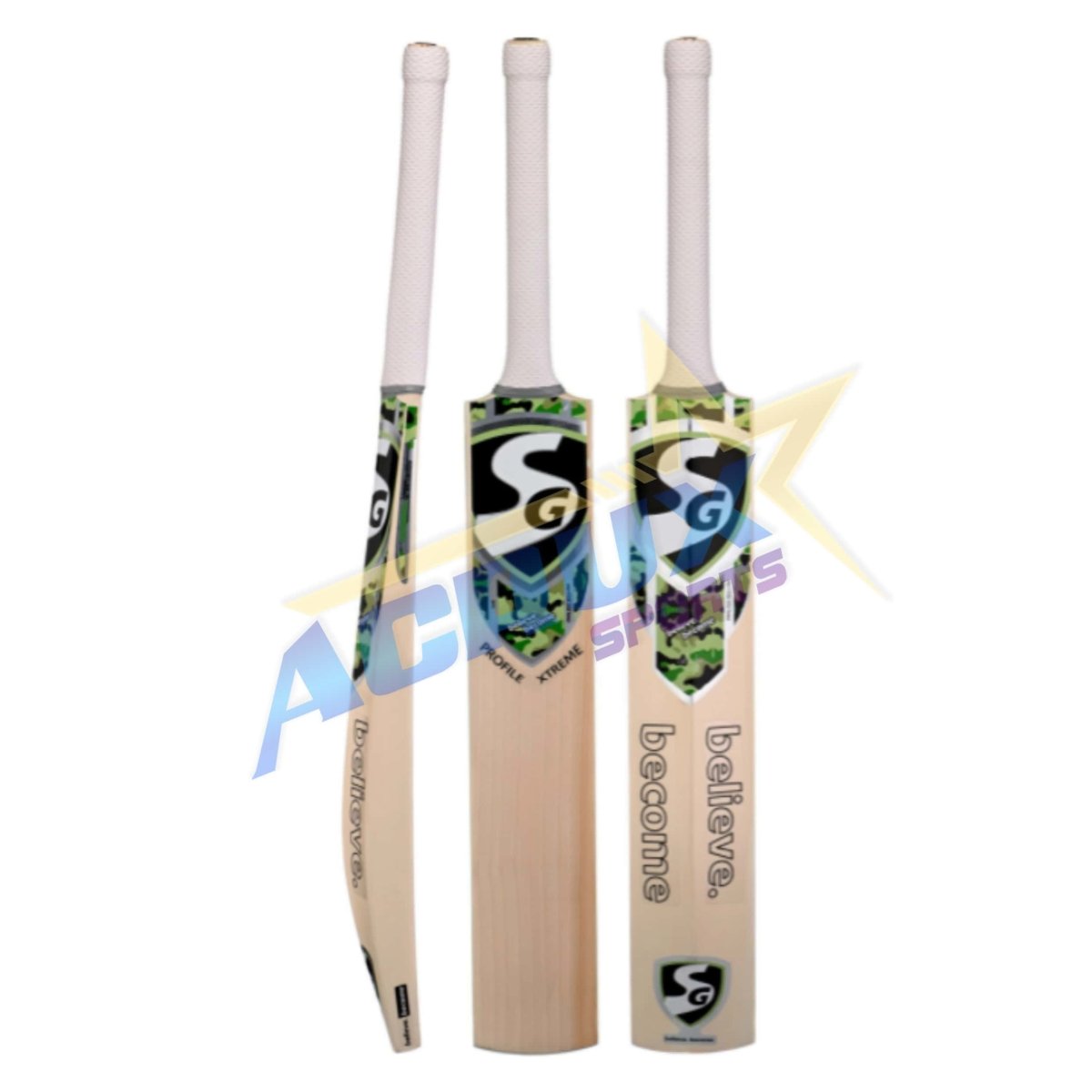 SG Profile Xtreme English Willow Bat Youth - Acrux Sports