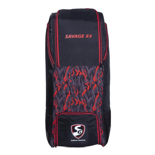 SG Savage X4 Cricket Duffle Wheelie Kit Bag - Acrux Sports