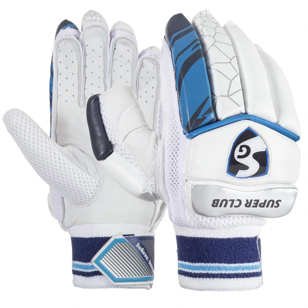 SG Super Club Cricket Batting Gloves - Acrux Sports