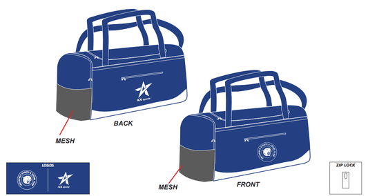 Smithfield Sports Club Gym Duffle Bag - Acrux Sports