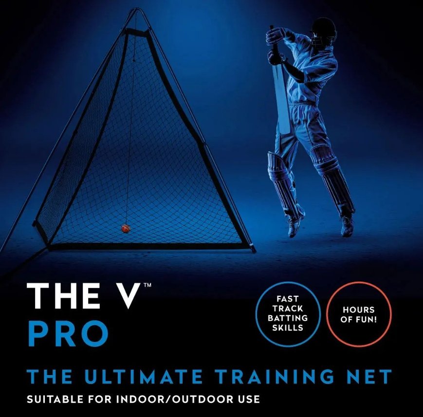 The V Pro Batting Practice Net - Acrux Sports