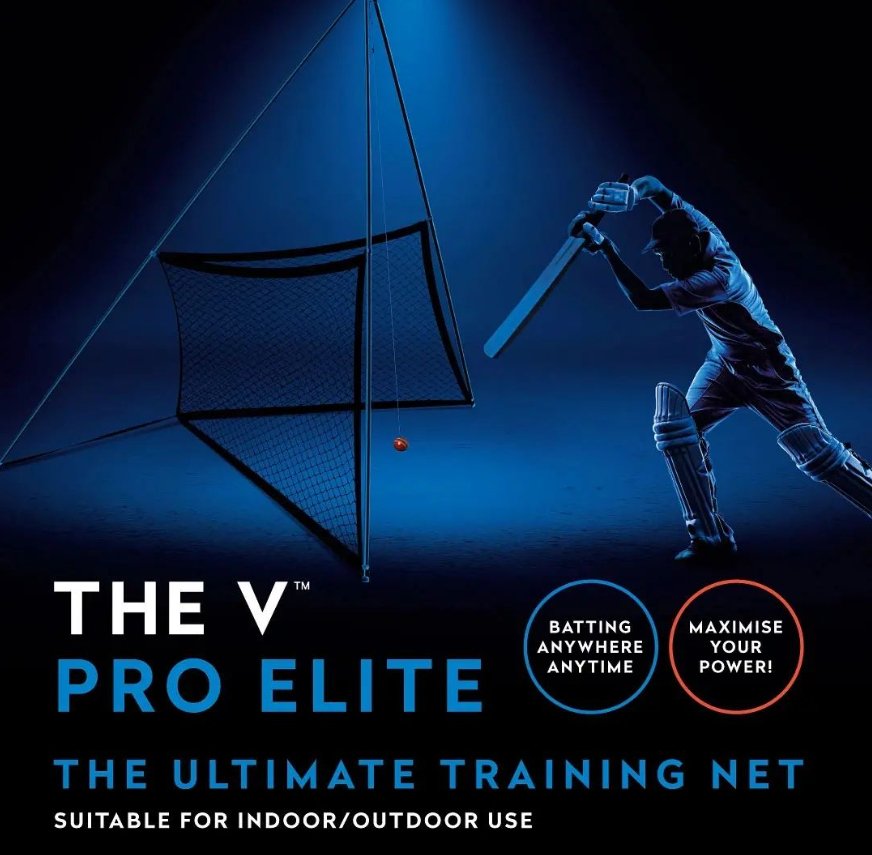 The V Pro Elite Batting Practice Net - Acrux Sports