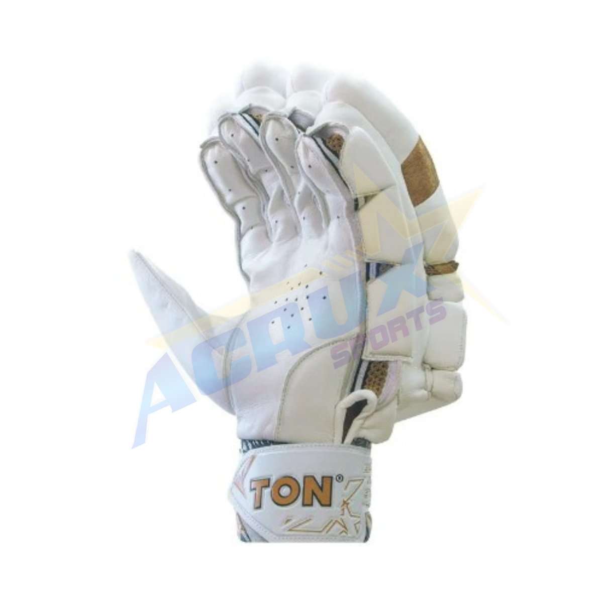 TON Gold Edition Cricket Batting Gloves - Acrux Sports